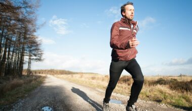 person running