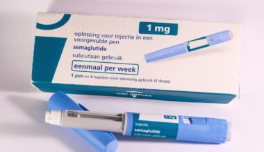Medicine box and injection pens for medical use.