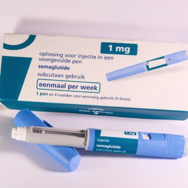 Medicine box and injection pens for medical use.