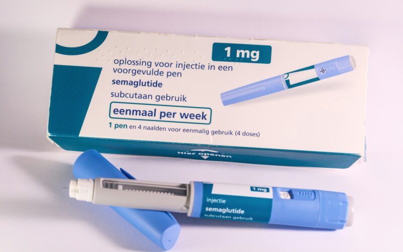 Medicine box and injection pens for medical use.